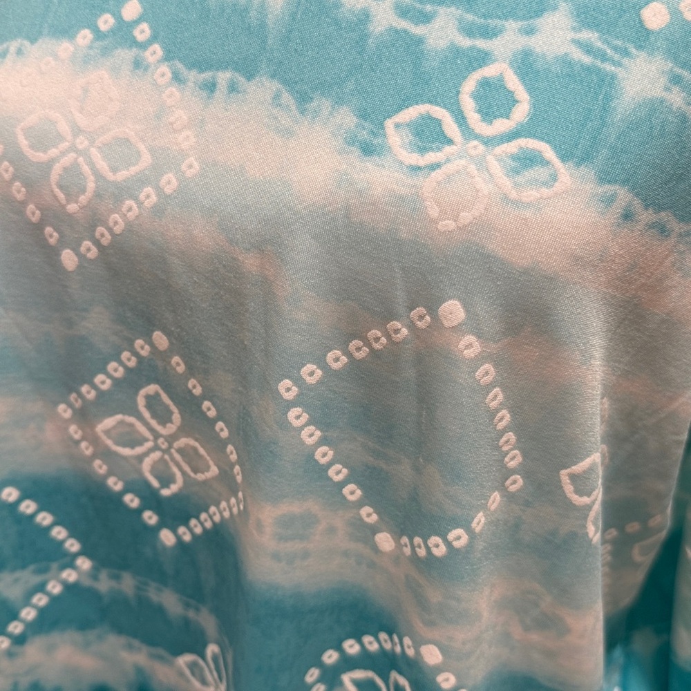 Ruby Rd Blue Long Sleeve Blouse - Picture 7 of 9